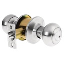 43451 / Cerradura tipo oval para entrada, cromo mate, Hermex
