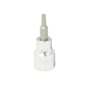 Dado con punta hexagonal en pulgadas cuadro de 3/8", 1/4, Surtek