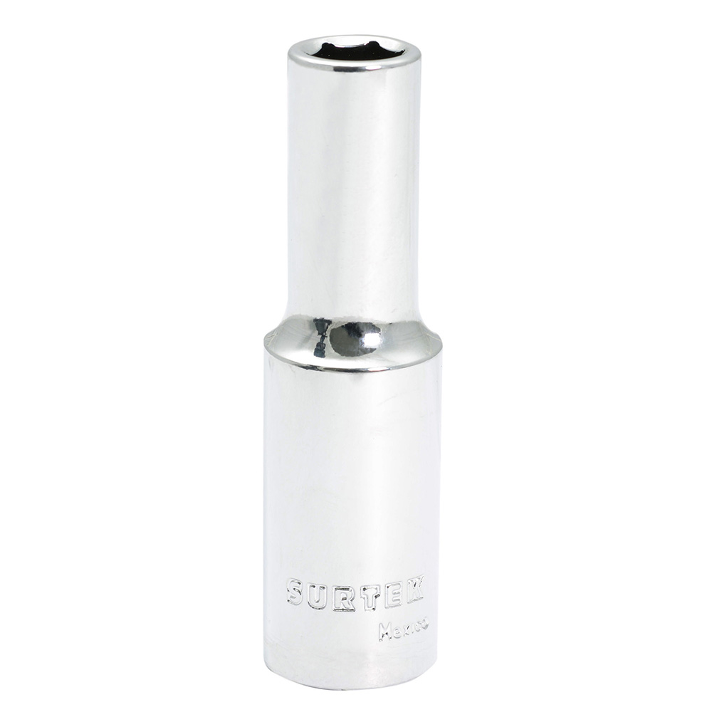 Dado largo métrico cuadro de 1/2", 6 puntas, 13 mm, Surtek