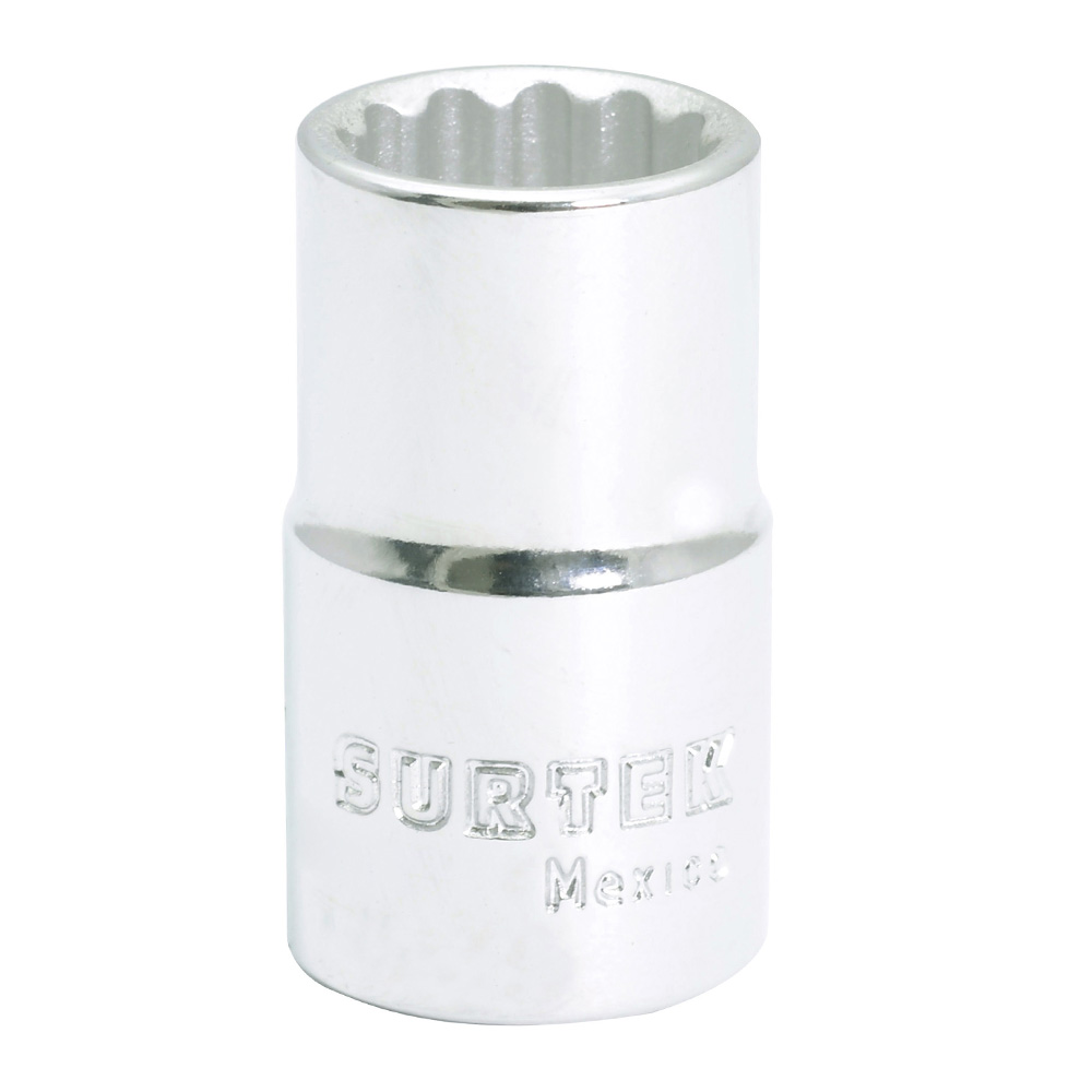 Dado en pulgadas cuadro de 1/2", 12 puntas, 9/16", Surtek