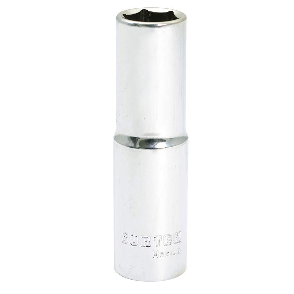 Dado largo en pulgadas cuadro de 1/2", 6 puntas, 9/16", Surtek