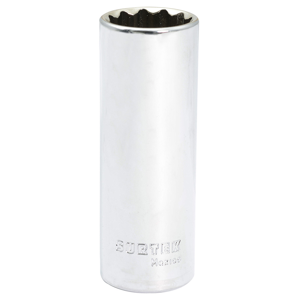 Dado largo en pulgadas cuadro de 1/2", 12 puntas, 15/16", Surtek