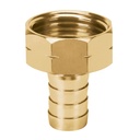 101154 / Conector 1/2' hembra de aluminio, Truper