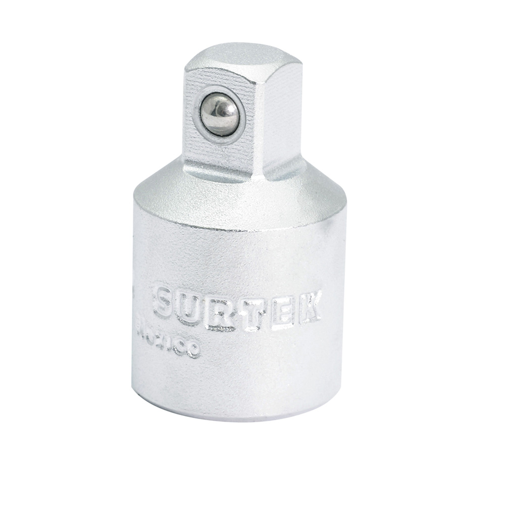Adaptador para dado cuadro de 1/2" hembra a 3/8" macho, Surtek