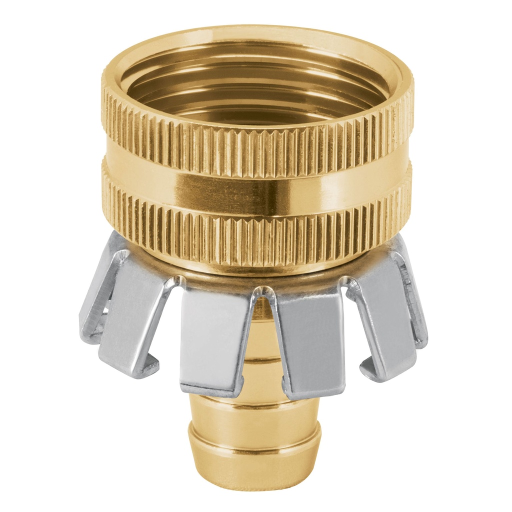 101732 / Conector 1/2' hembra tipo garra de aluminio, Truper