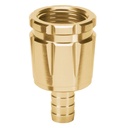 101163 / Conector 1/2' hembra robusto de aluminio, Truper