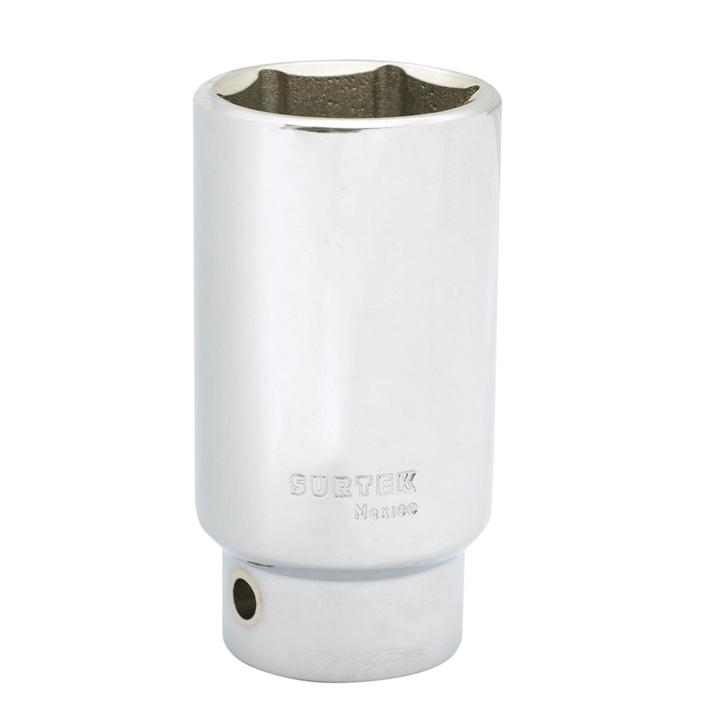 Dado largo en pulgadas cuadro de 3/4", 6 puntas, 1-1/4", Surtek