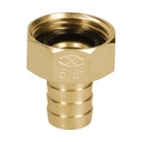 12288 / Conector 5/8' hembra de latón sólido para manguera, Truper