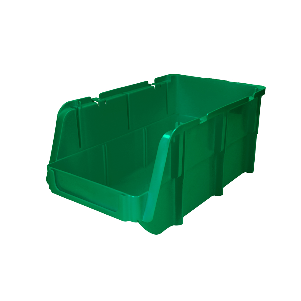 Gaveta plástica verde pico de pato 11" x 6" x 5", Surtek