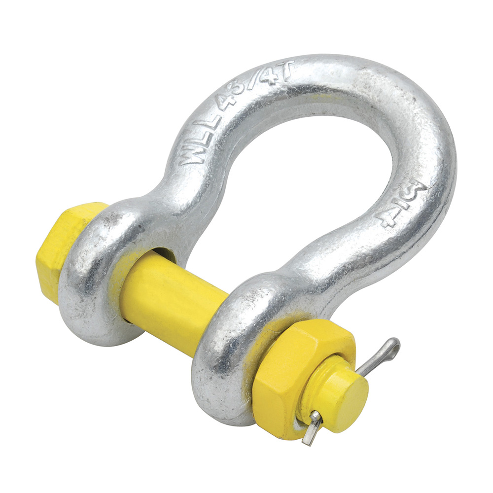 Grillete de acero forjado con chaveta 3/4", Surtek