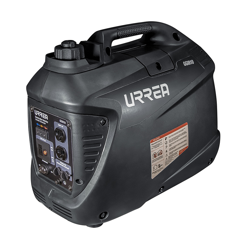Generador a gasolina inverter 1000 W, 54 cc, voltaje de salida 120 V, Urrea