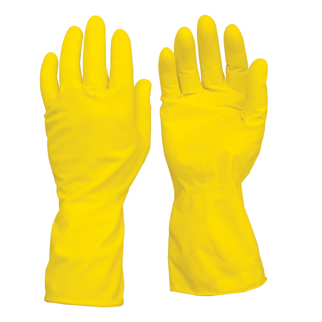 Guantes de látex con forro interno de algodón M, Surtek