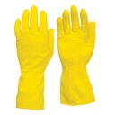 Guantes de látex con forro interno de algodón M, Surtek