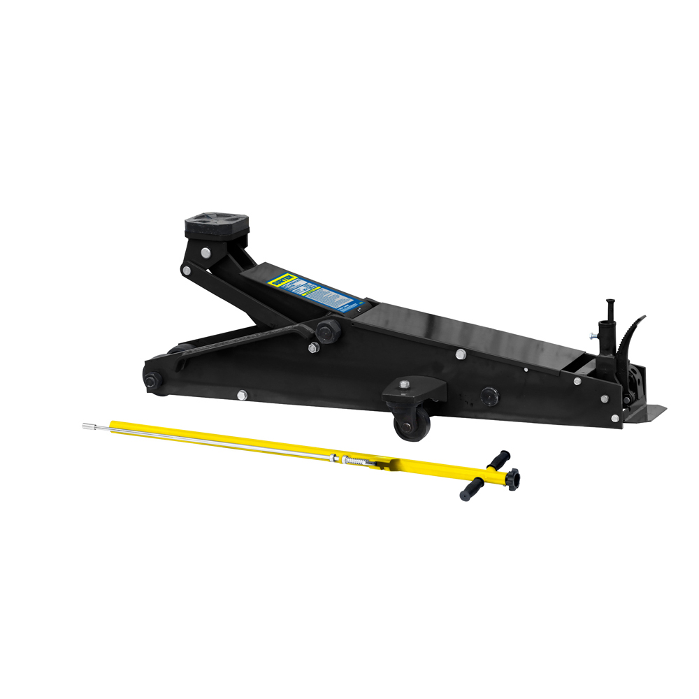 Gato hidráulico de patín con mango de grip plástico antiderrapante, 20 ton, Surtek