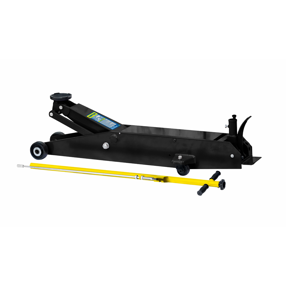 Gato hidráulico de patín con mango de grip plástico antiderrapante, 5 ton, Surtek