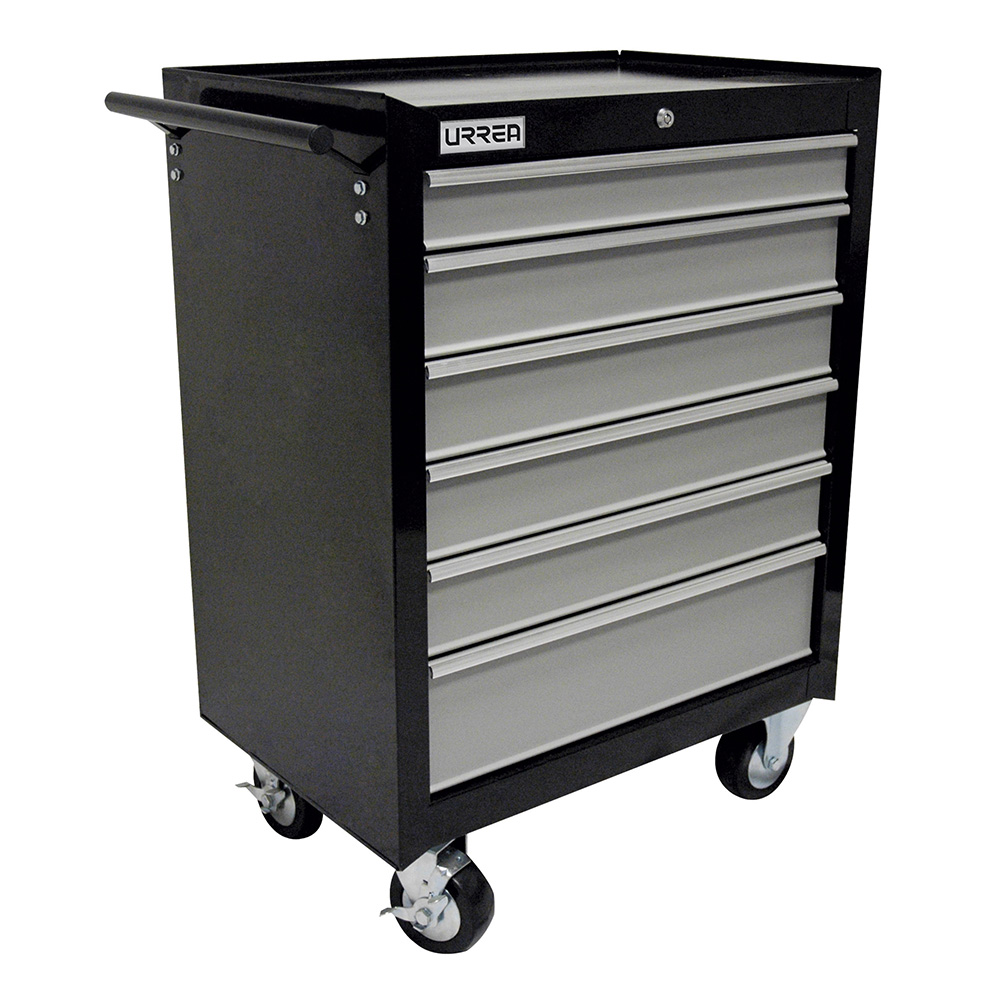 Gabinete móvil 6 gavetas 27" serie H, Urrea