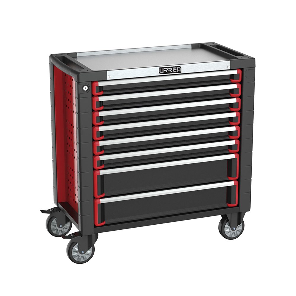 Gabinete móvil 8 gavetas 35" serie HD, Urrea