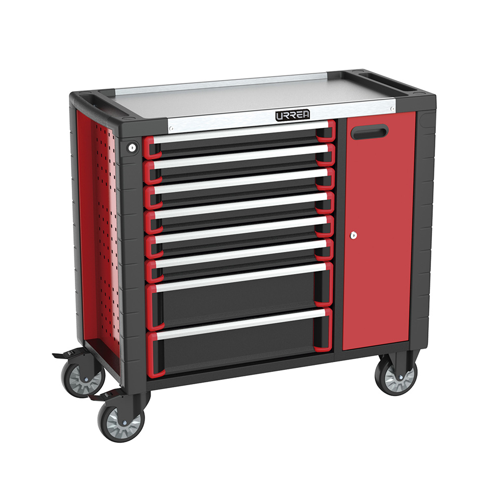 Gabinete móvil 8 gavetas 38" serie HD, Urrea
