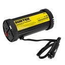 Inversor de corriente 12 V DC - 120 V AC, 150 W, Surtek