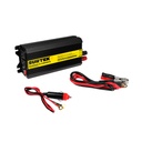 Inversor de corriente 12 V DC - 120 V AC, 600 W, Surtek