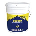 Cubeta de impermeabilizante 19 Lt color blanco con protección de 5 años, Surtek