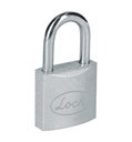 Juego de 4 candados de acero largos 38 mm, llave estándar, Lock