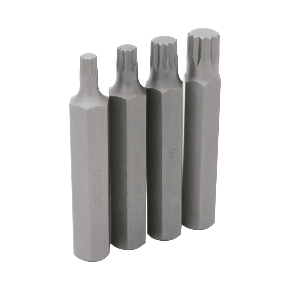 Juego de 4 puntas bristol hexágono de 1/2", Urrea
