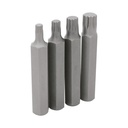 Juego de 4 puntas bristol hexágono de 1/2", Urrea
