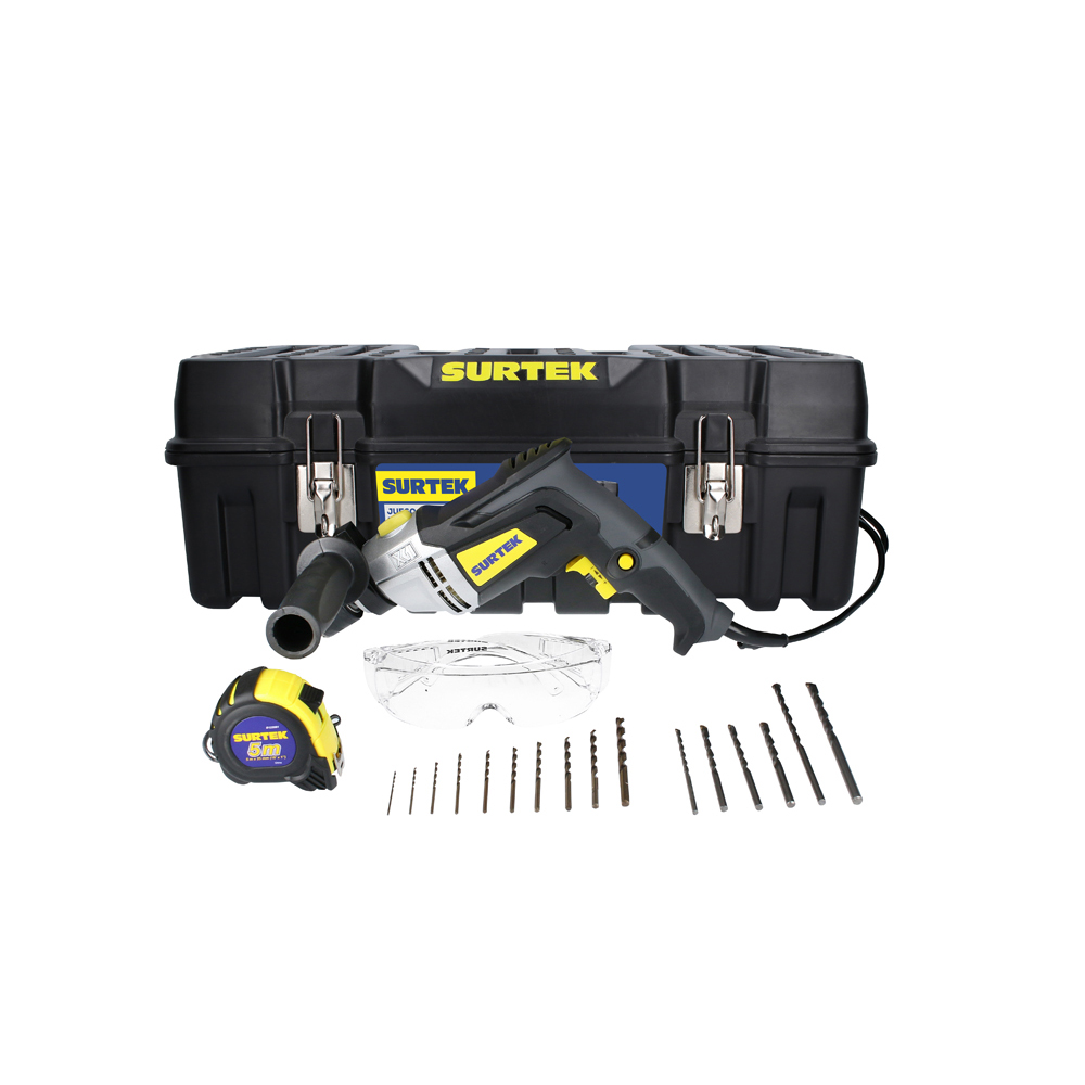 Juego combinado de herramienta con rotomartillo 1/2", 20 piezas, Surtek