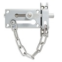 Pasador de sobreponer de cadena cromo satinado, Lock
