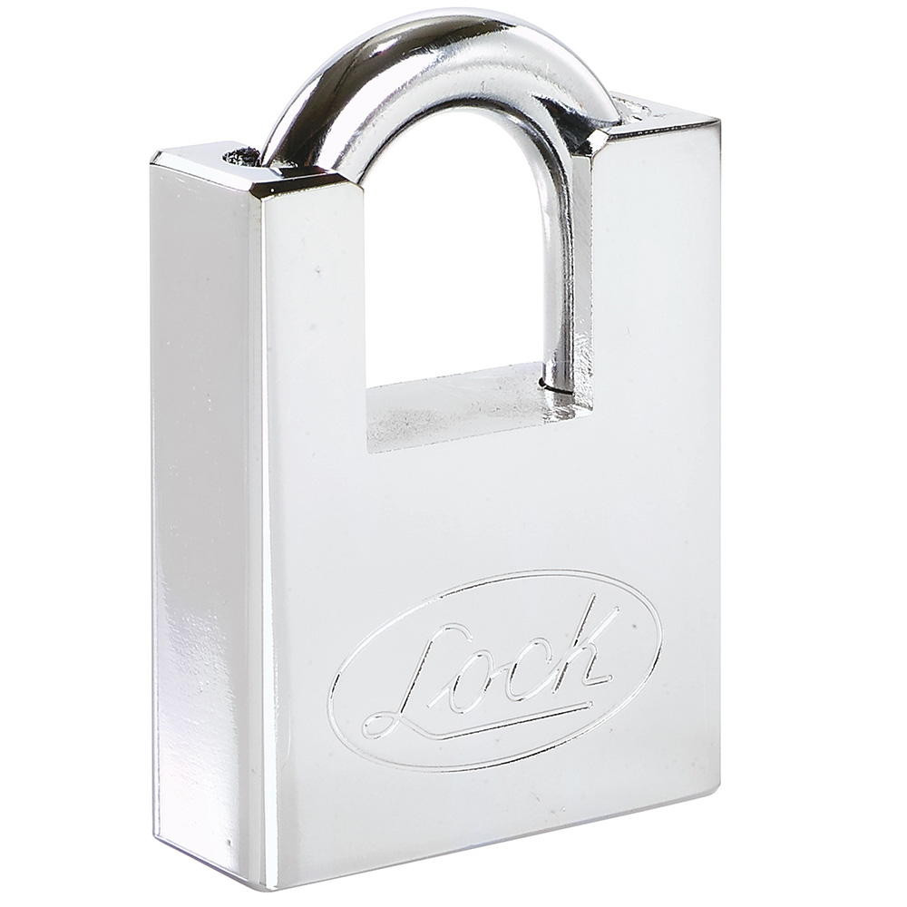 Candado antipalanca doble cerrojo 60 mm, llave abloy, Lock