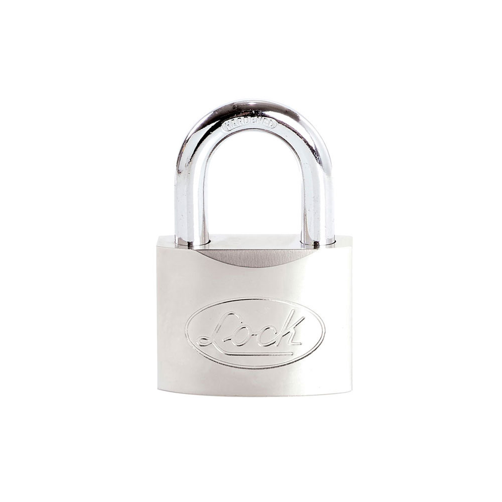 Candado de acero  corto 50 mm, llave abloy, Lock