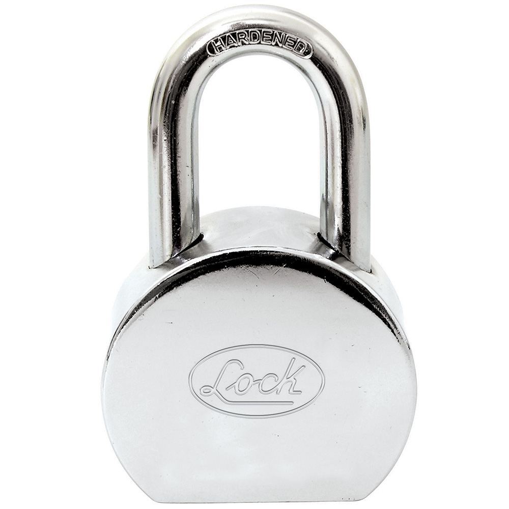 Candado redondo corto 65 mm, llave estándar, Lock