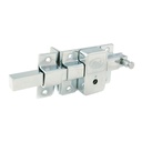 Cerradura de barra libre función derecha, cromo brillante, llave tetra, en caja, Lock