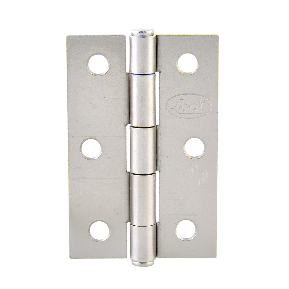 Bisagra alargada níquel satinado 3" x 2.08", Lock