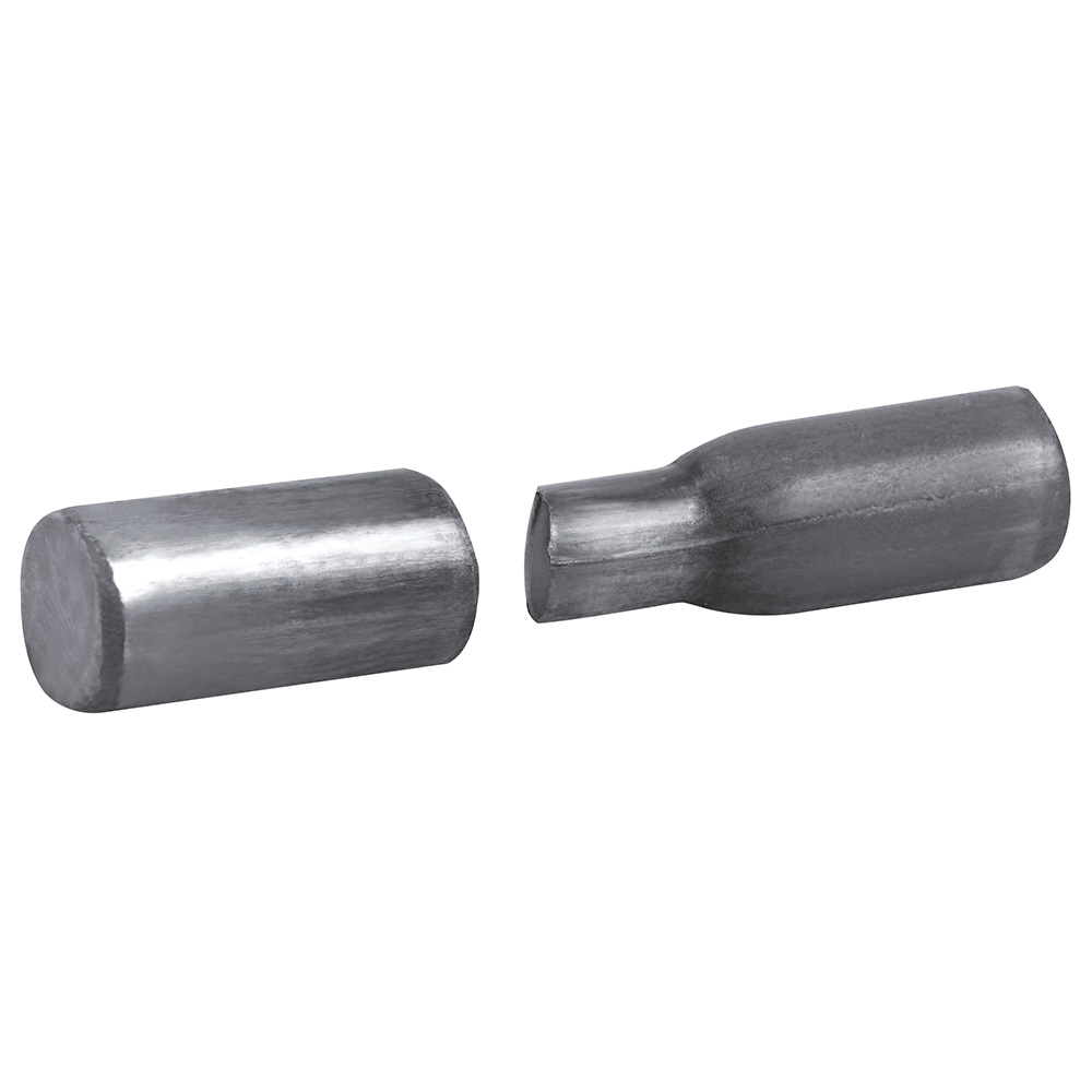 Bisagra tubular 1" natural, para puertas y ventanas metálicas, Lock
