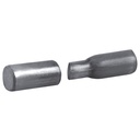 Bisagra tubular 1" natural, para puertas y ventanas metálicas, Lock