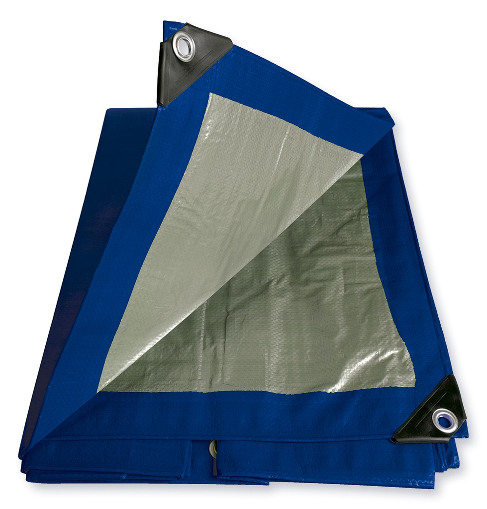 Lona de polietileno color azul 5.48 x 6.09 m, Foy
