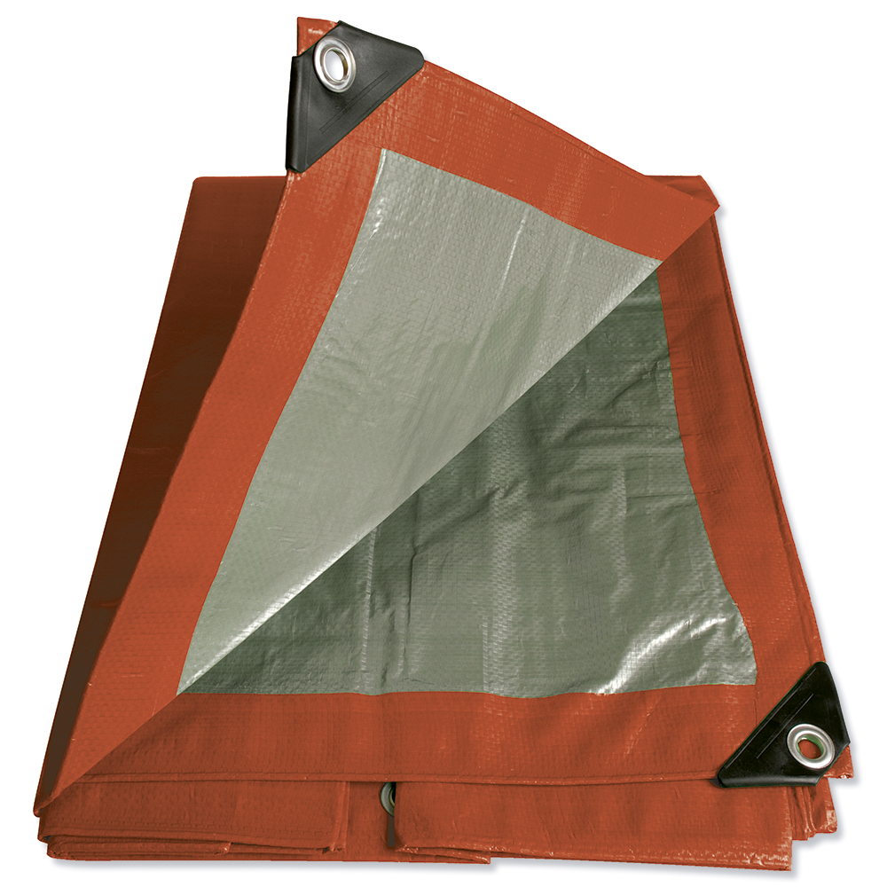 Lona de polietileno color rojo 2 x 3 m, Foy