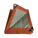 Lona de polietileno color rojo 4 x 5 m, Foy