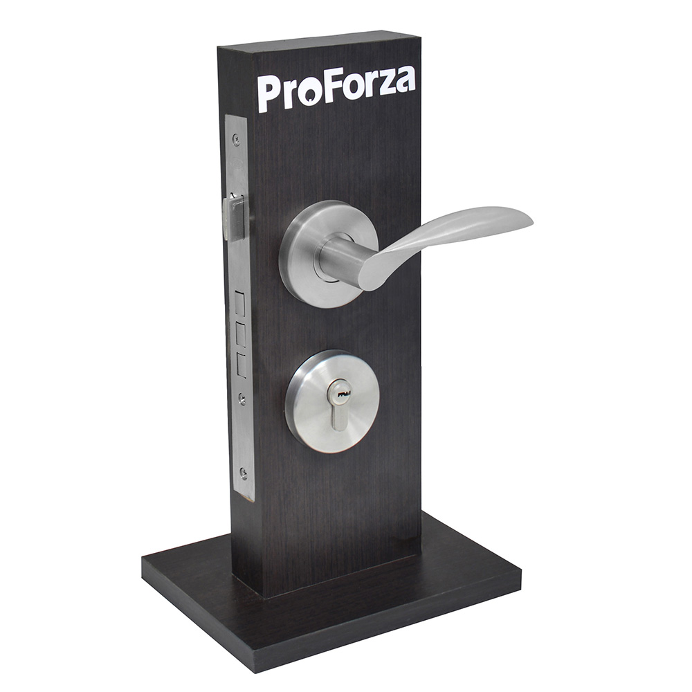 Exhibidor para mostrador con cerradura Messina doble de embutir, Lock