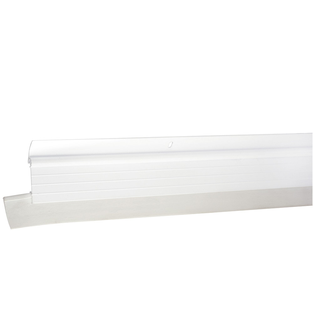 Guardapolvo automático acabado blanco 100 cm, Lock