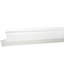 Guardapolvo automático acabado blanco 100 cm, Lock