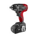 Pistola de impacto cuadro de 1/2" a batería Litio-ion 20 V, 170 Nm, Urrea