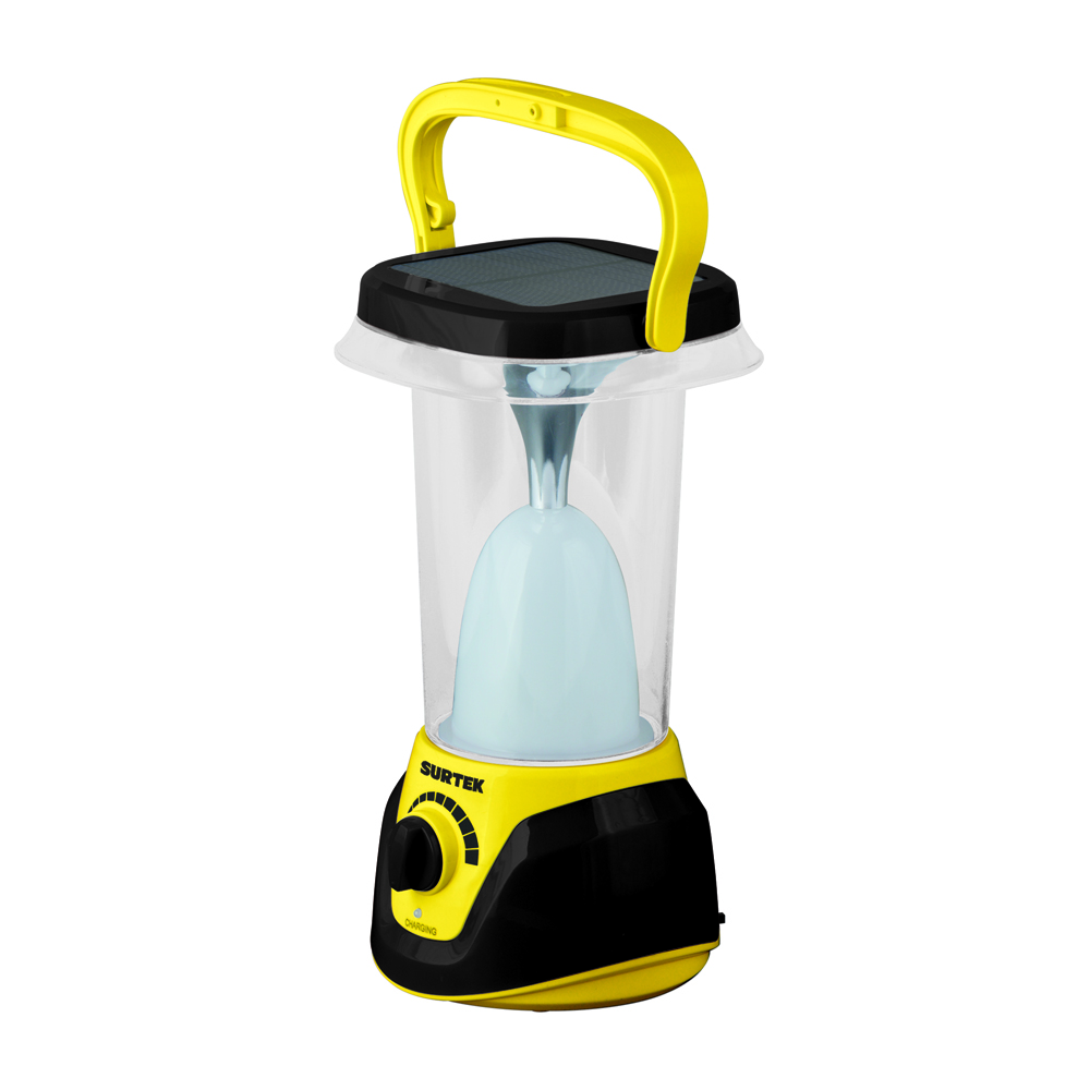 Linterna de LED para campamento recargable/solar de 400 lm, Surtek