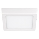 Luminario de LED de sobreponer cuadrado 12 W, luz fría, Surtek
