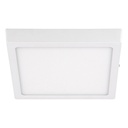 Luminario de LED de sobreponer cuadrado 18 W, luz fría, Surtek