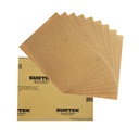 Lija panel cabinet para madera, grano 120, Surtek