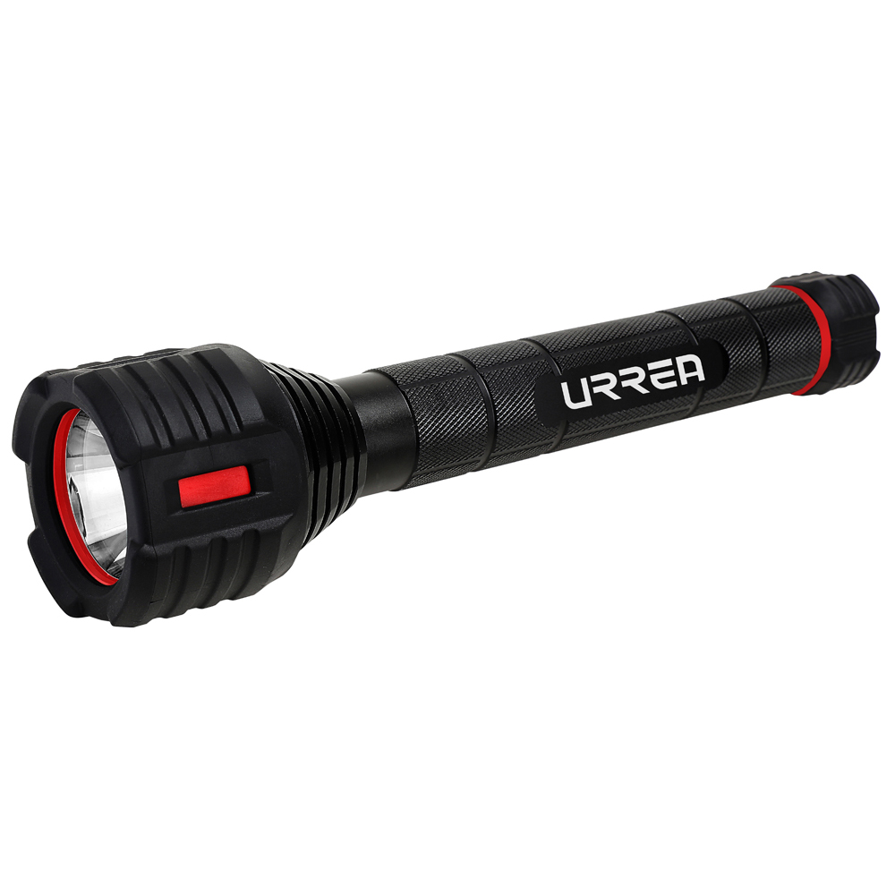 Linterna de LED a prueba de agua anti-impacto a baterías, 3 pilas "C", Urrea