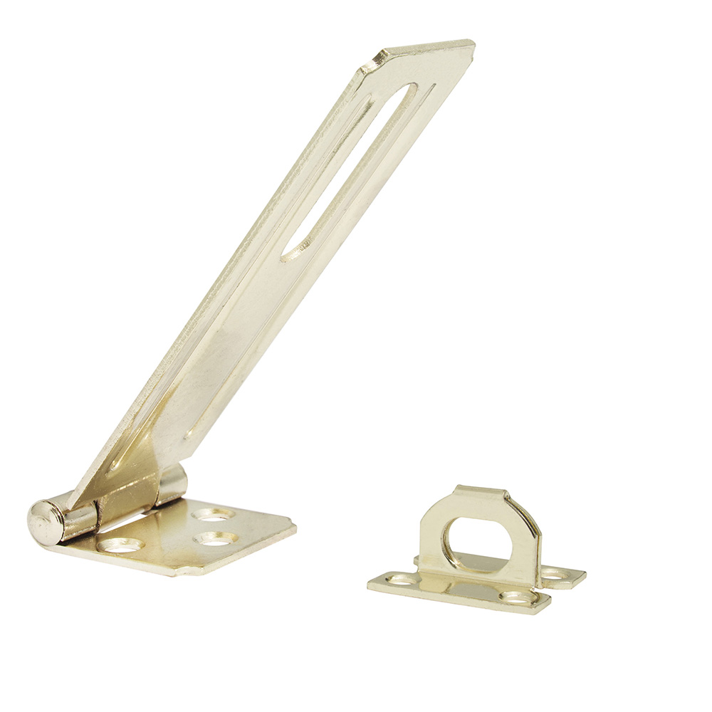Portacandado 3-1/4" latón brillante, Lock